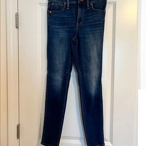 Madewell 10” High Rise Skinny Jeans
